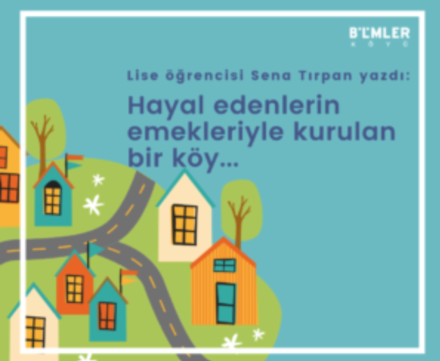 Hayal edenlerin emekleriyle kurulan bir köy…