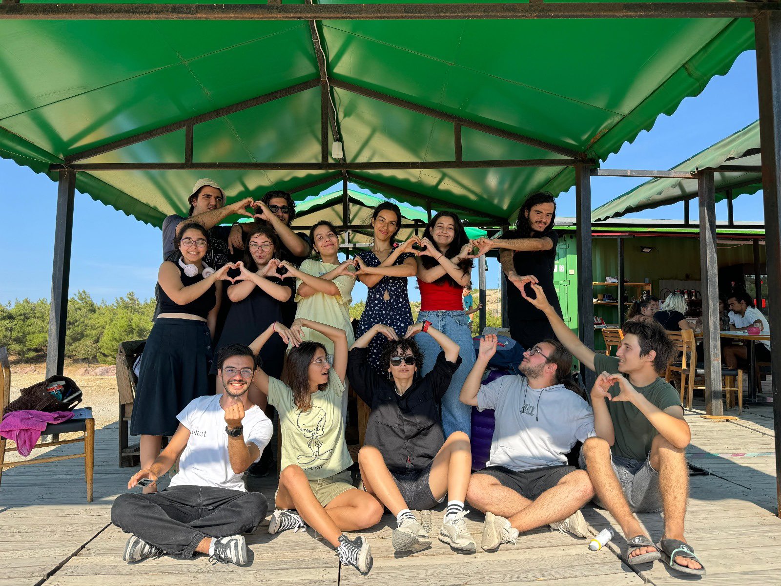 Köyde sezonu kapattık...