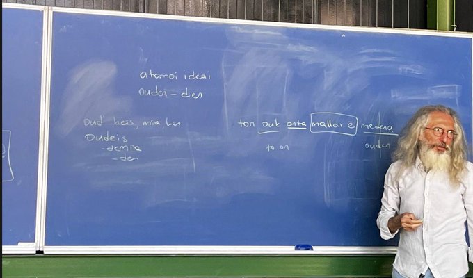 Bilimler Köyü’nde, Antik Çağ Felsefesi Levent Kavas’la devam ediyor