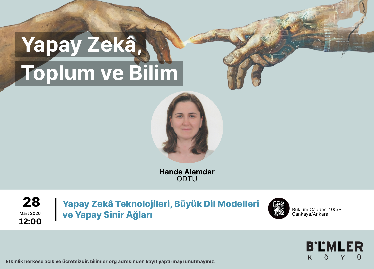 Seminer: Yapay Zekâ Teknolojileri, Büyük Dil Modelleri  ve Yapay Sinir Ağları