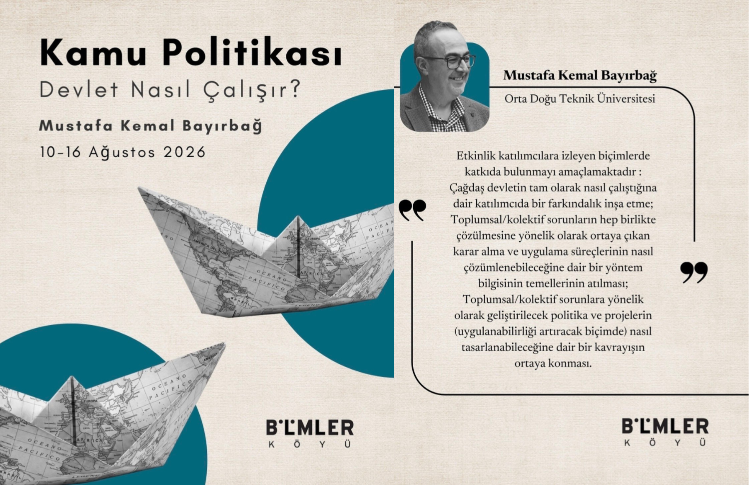 Gelecek Yaz / Kamu Politikası: Devlet Nasıl Çalışır?