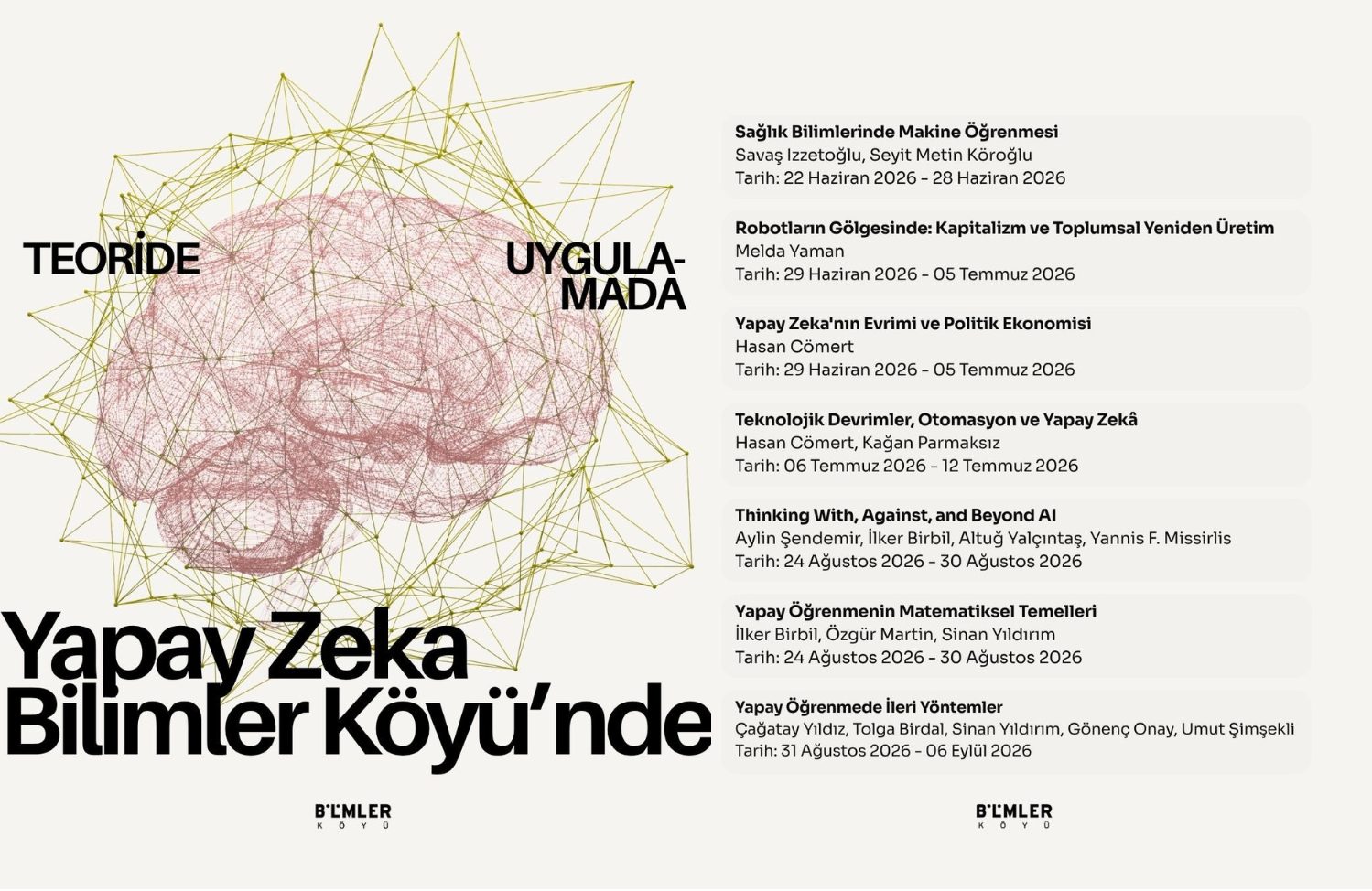 Yapay zeka tüm boyutlarıyla Bilimler Köyü’nde